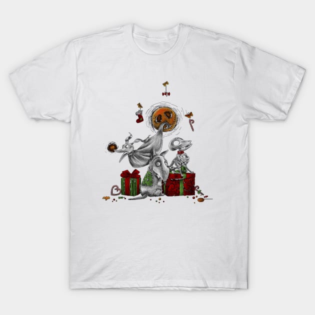 Tim Burton’s Dogs T-Shirt by hHoman